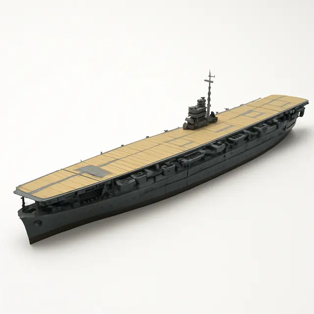 アオシマ 1/700 日本海軍航空母艦 赤城