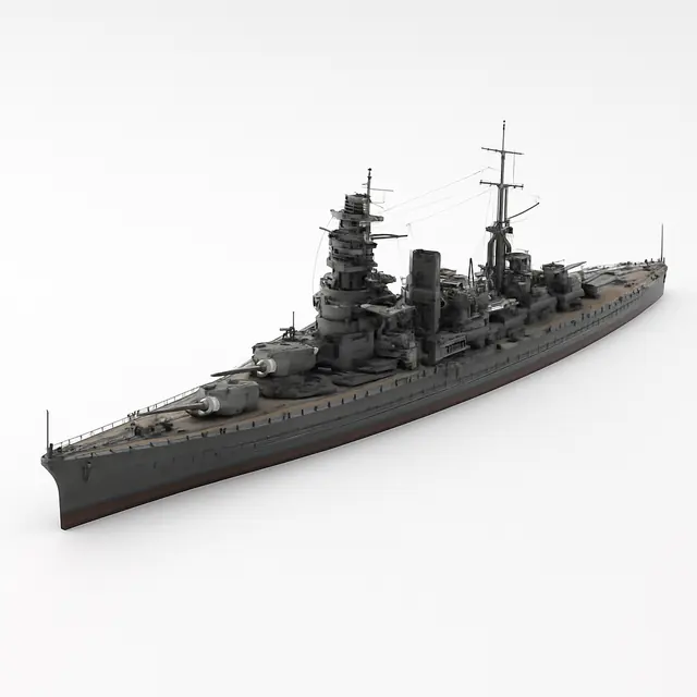 巡洋戦艦比叡 1/700 ウォーターラインシリーズ