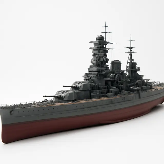 戦艦金剛 1/700 ウォーターラインシリーズ