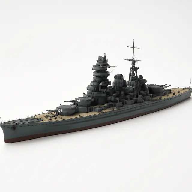 戦艦長門 1/700 ウォーターラインシリーズ