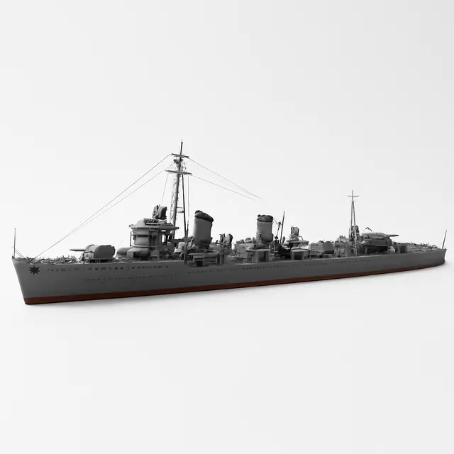 駆逐艦島風 1/700 ウォーターラインシリーズ