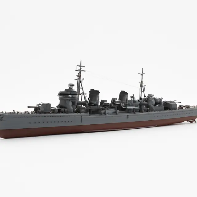 重巡洋艦摩耶 1/700 ウォーターラインシリーズ